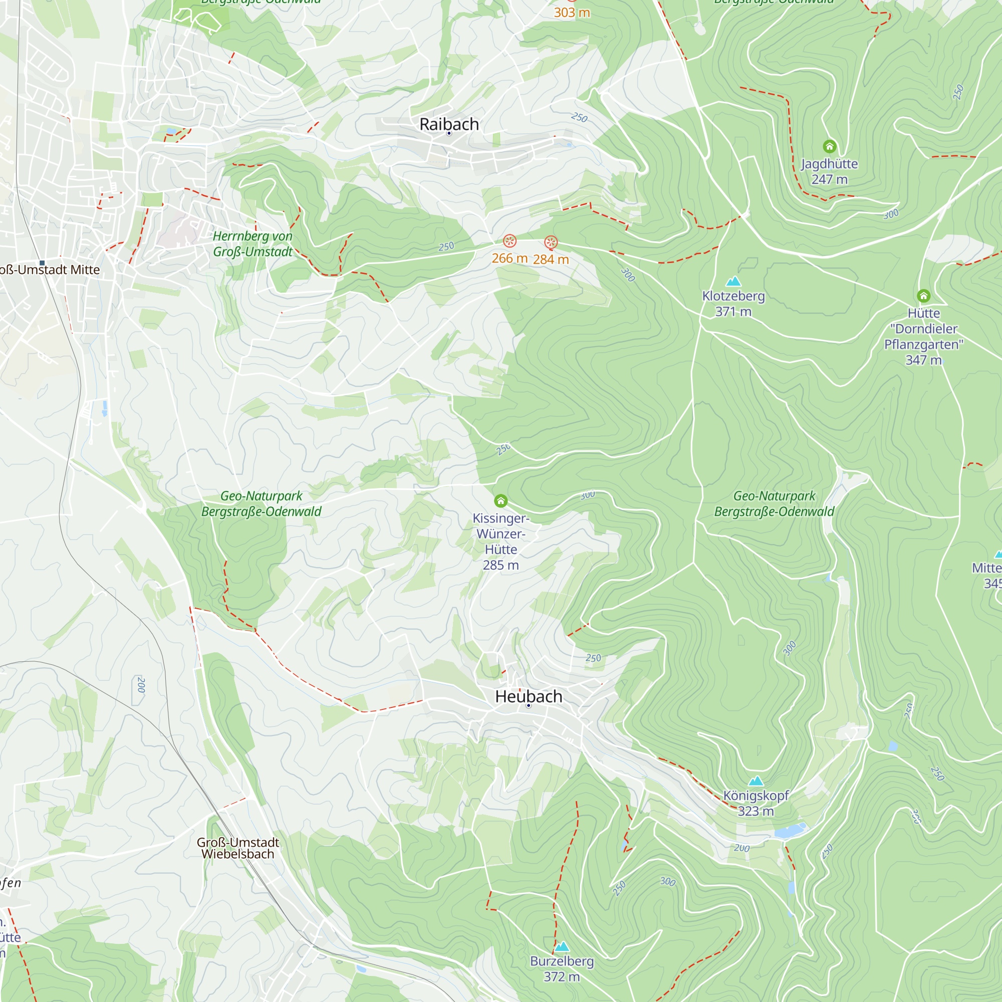 Kissinger-Wünzer-Hütte map