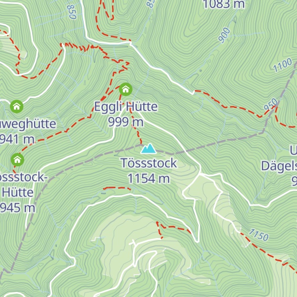 Map of Tössstock
