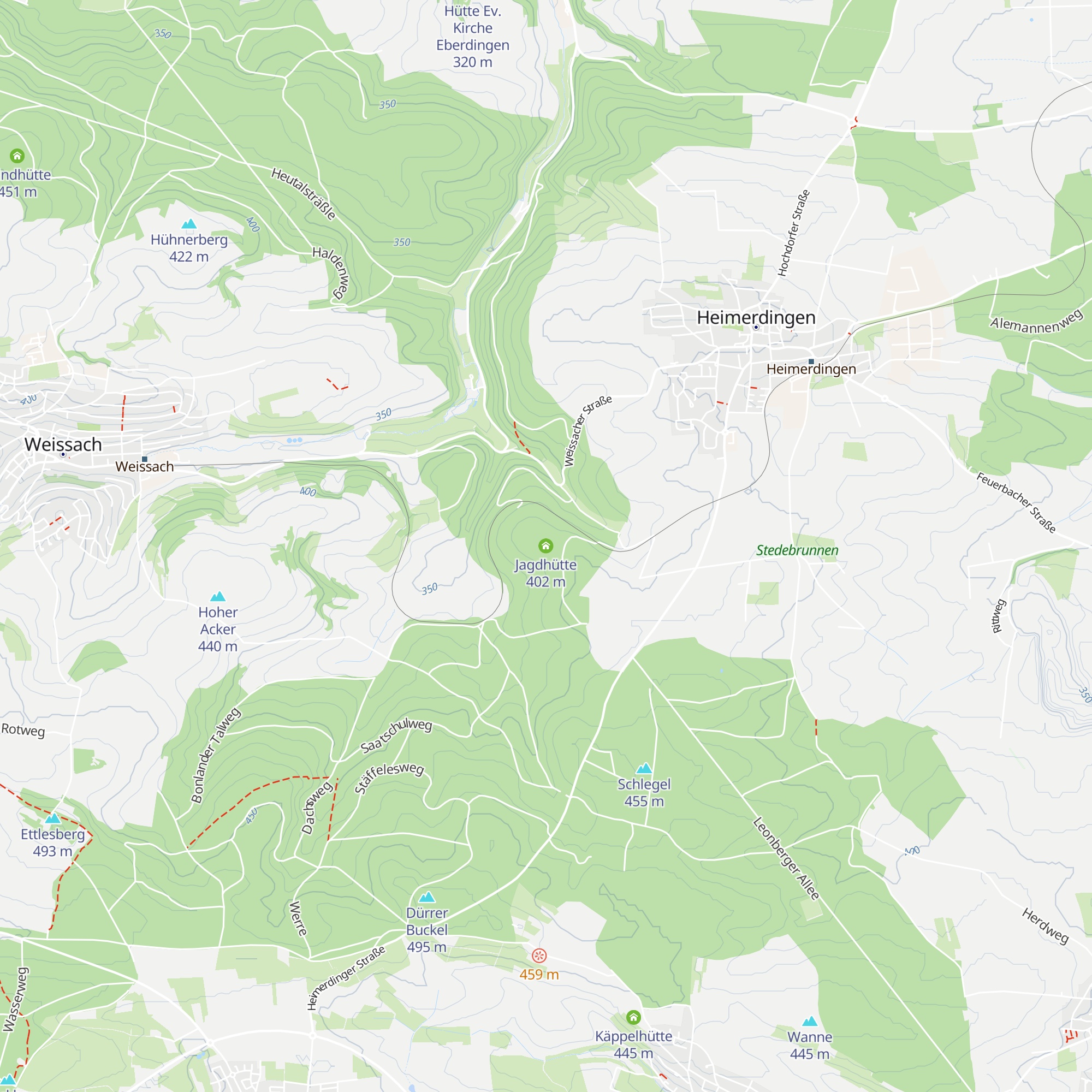 Jagdhütte map