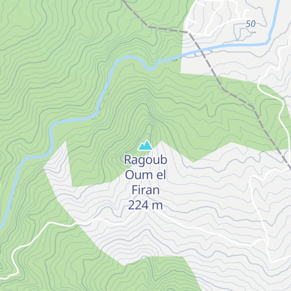 Map of Ragoub Oum el Firan