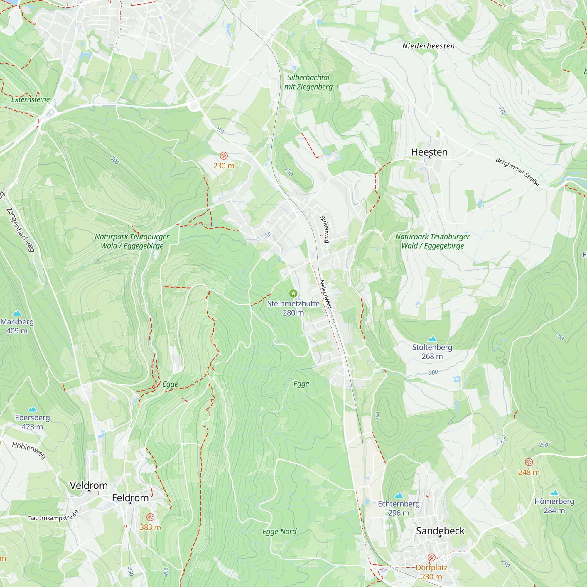 Steinmetzhütte map