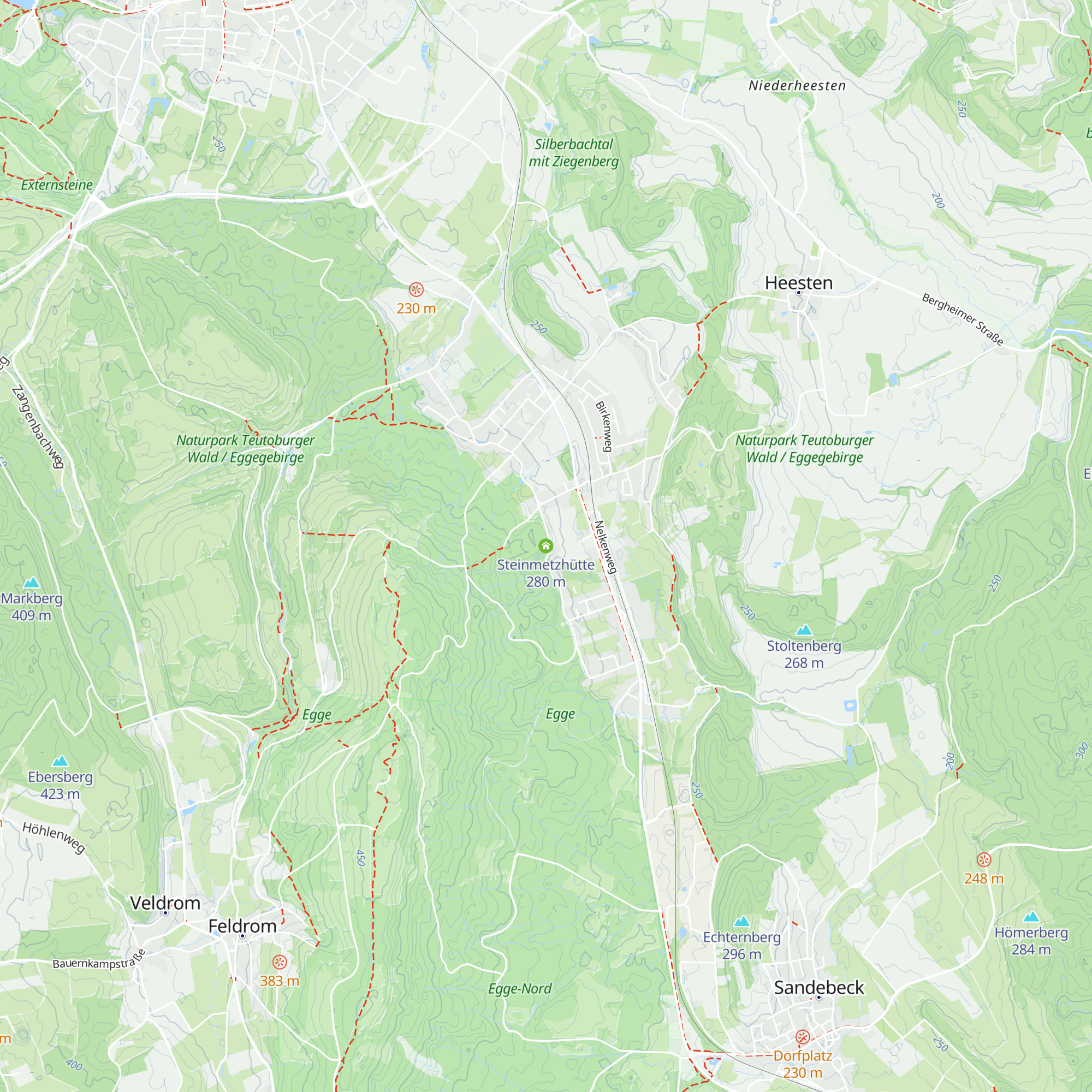 Steinmetzhütte map