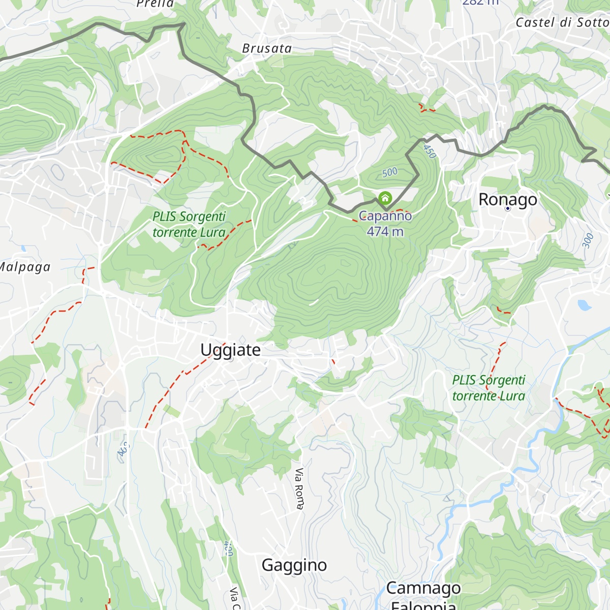 Tenuta L'Annunciata map