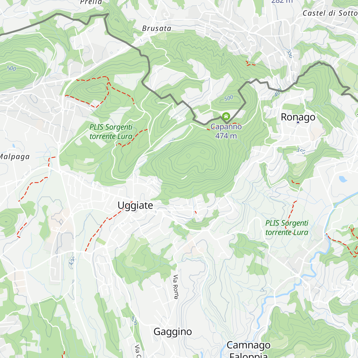 Tenuta L'Annunciata map