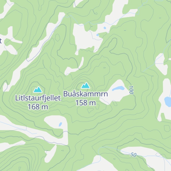 Map of Buåskammrn