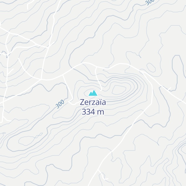 Map of Zerzaïa