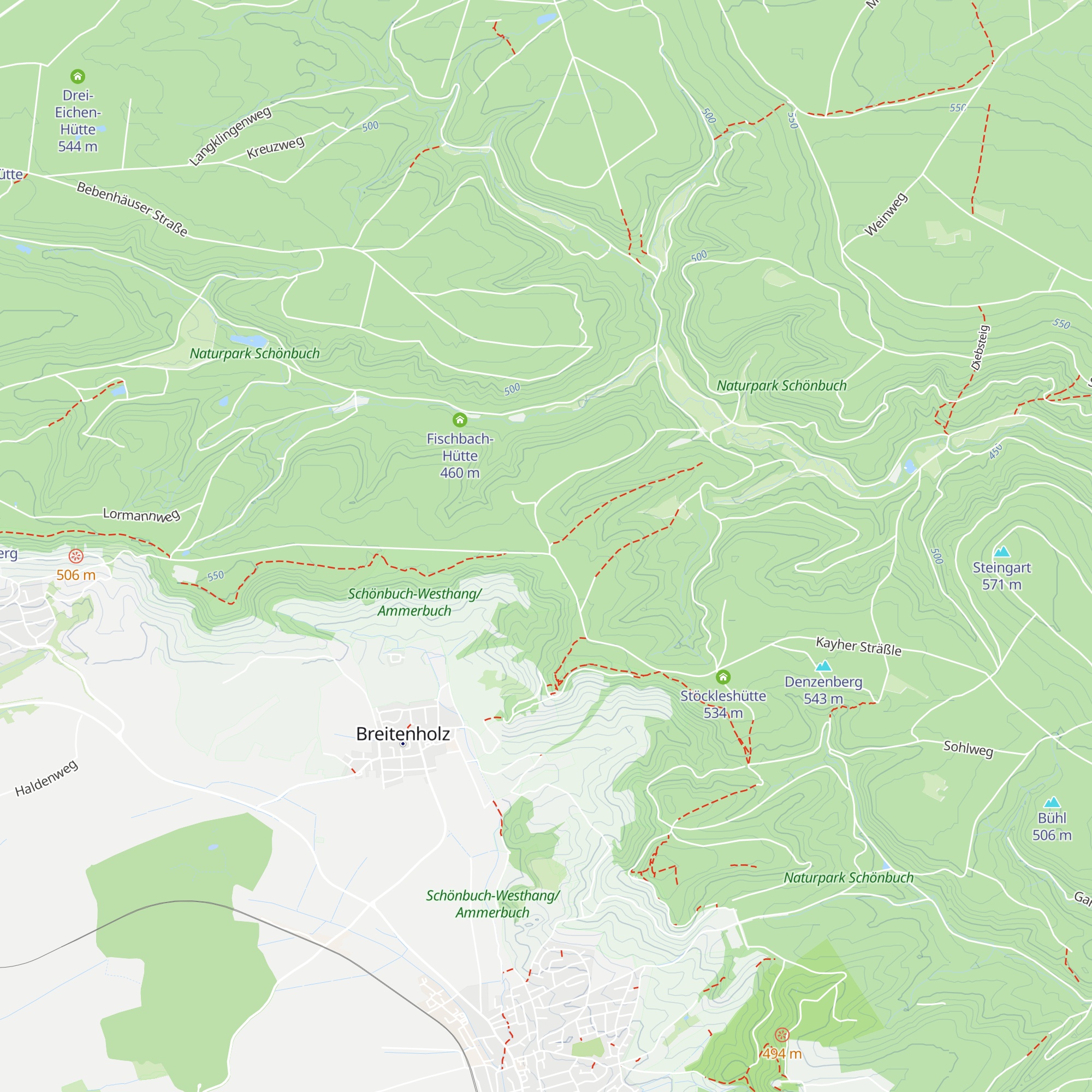 Schnepfenhütte map