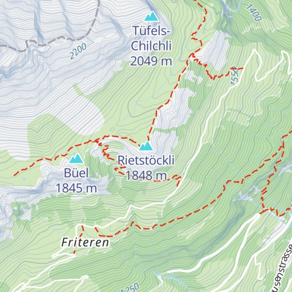 Map of Rietstöckli