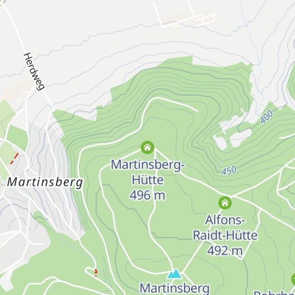 Map of Martinsberg-Hütte