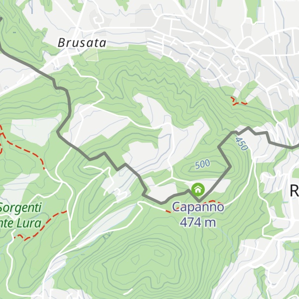Map of Ul Munt Murèll