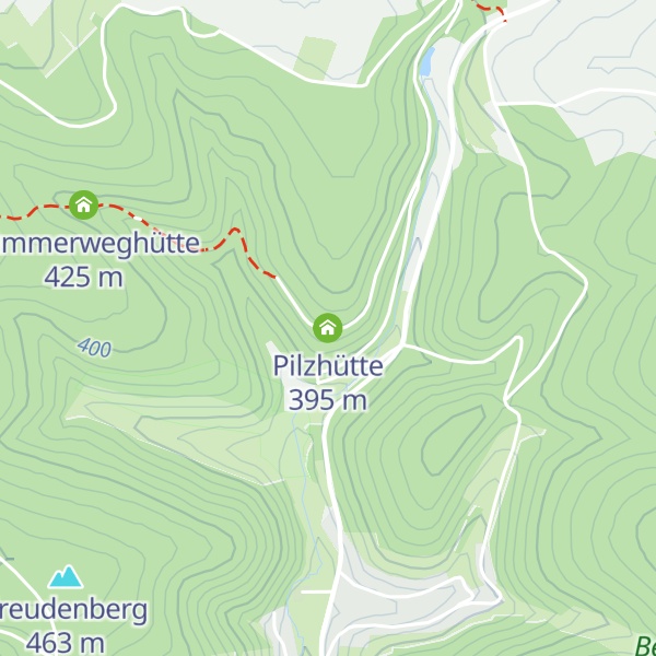 Map of Pilzhütte