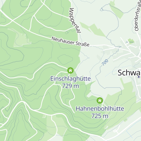 Map of Einschlaghütte