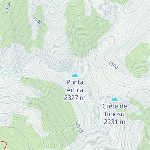 Map of Punta Artica