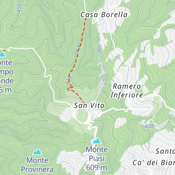 Map of Monte San Vito