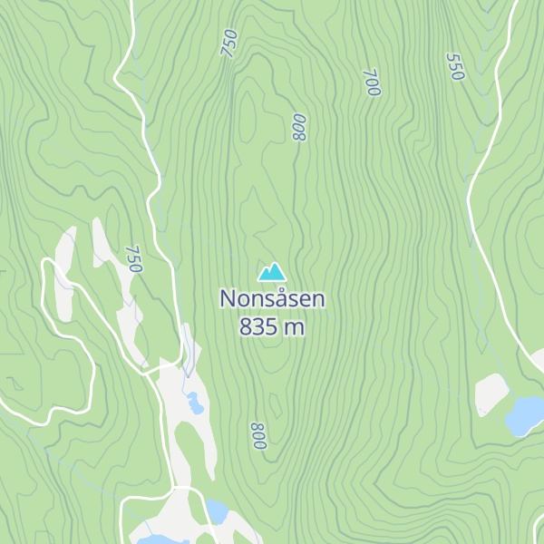 Map of Nonsåsen