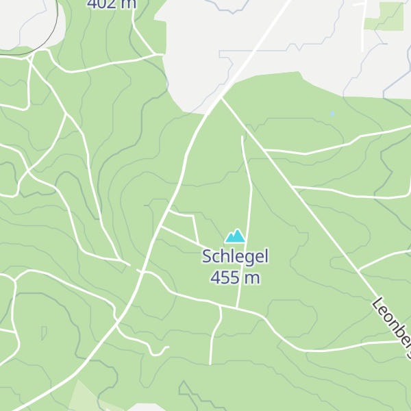 Map of Schlegelhütte