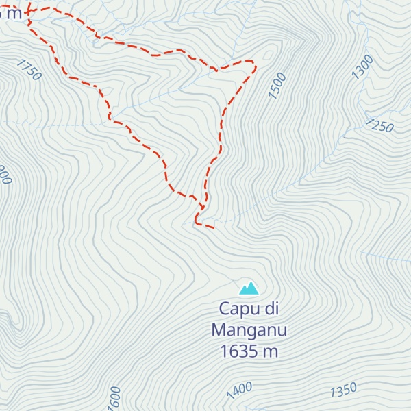 Map of Refuge de Petra Pinzuta