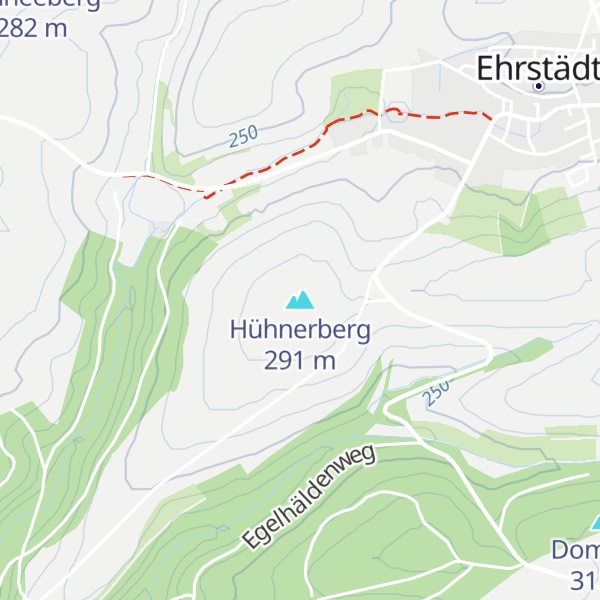 Map of Hühnerberg