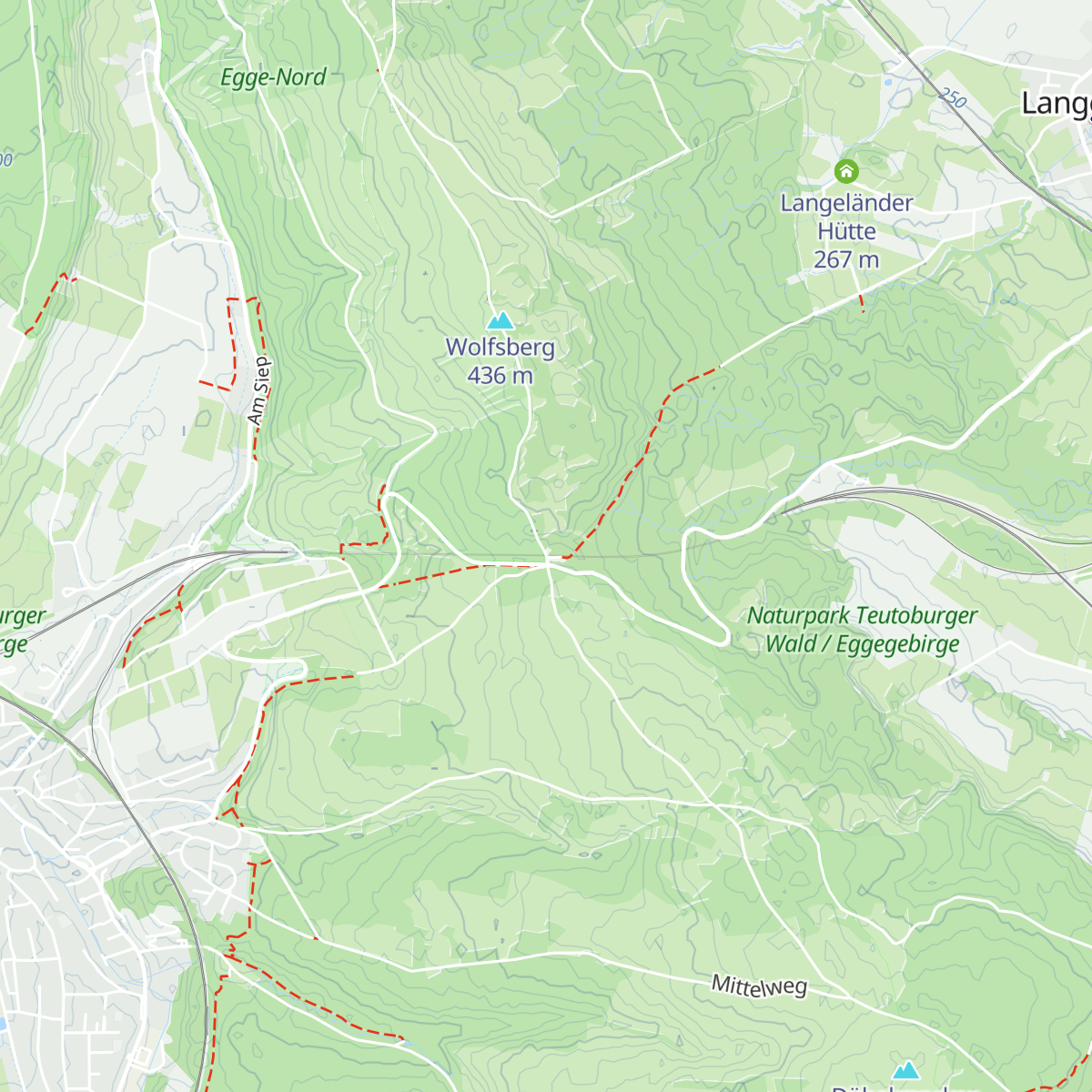 Rehberghütte map