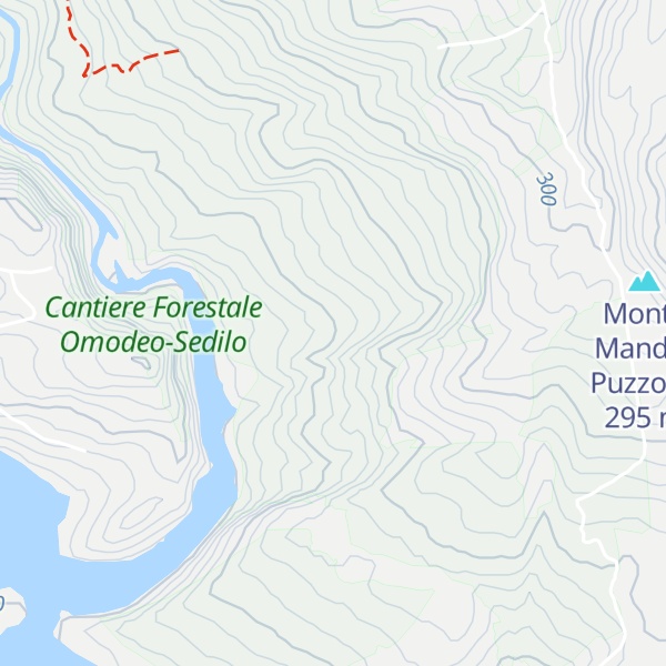Map of Rifugio Omodeo