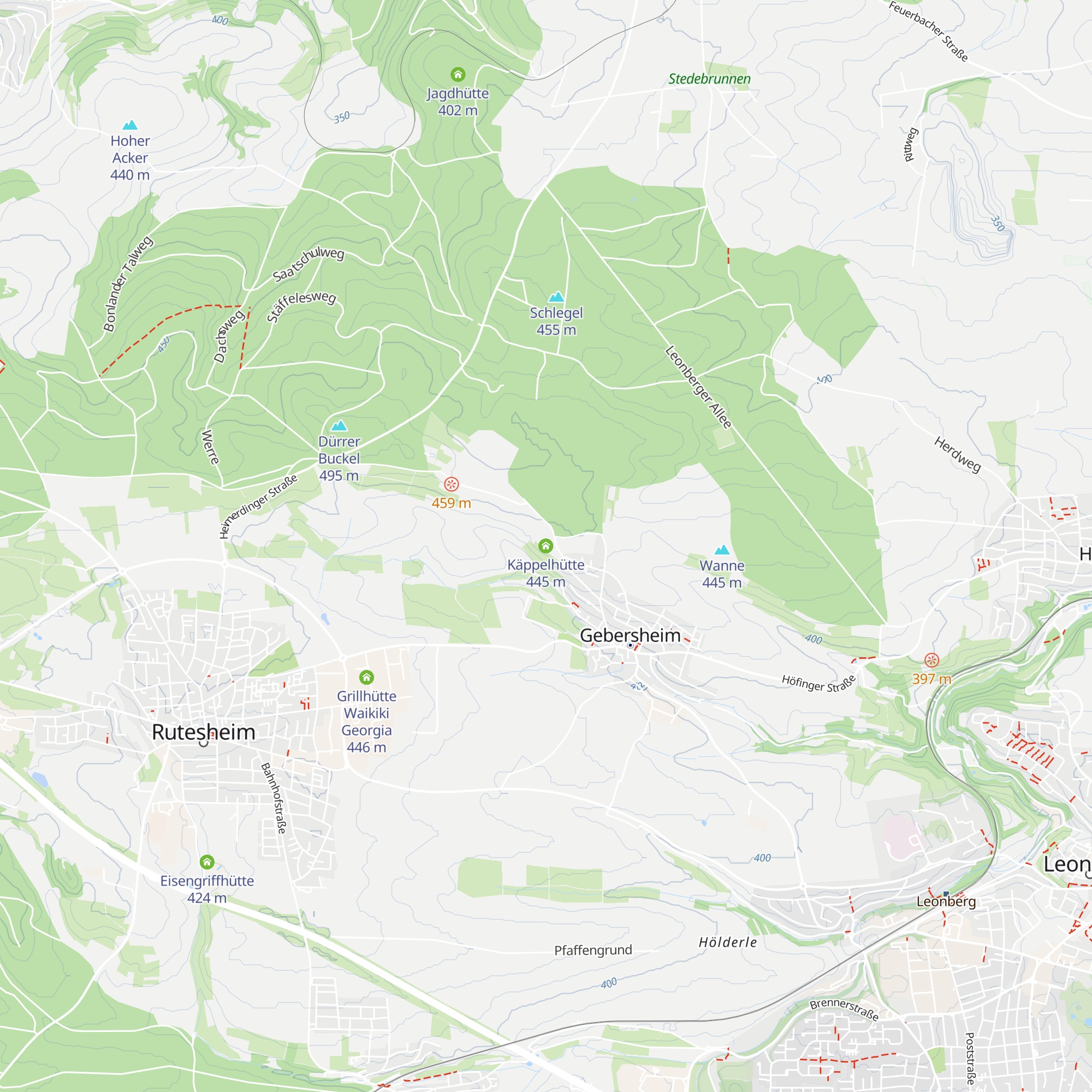 Käppelhütte map