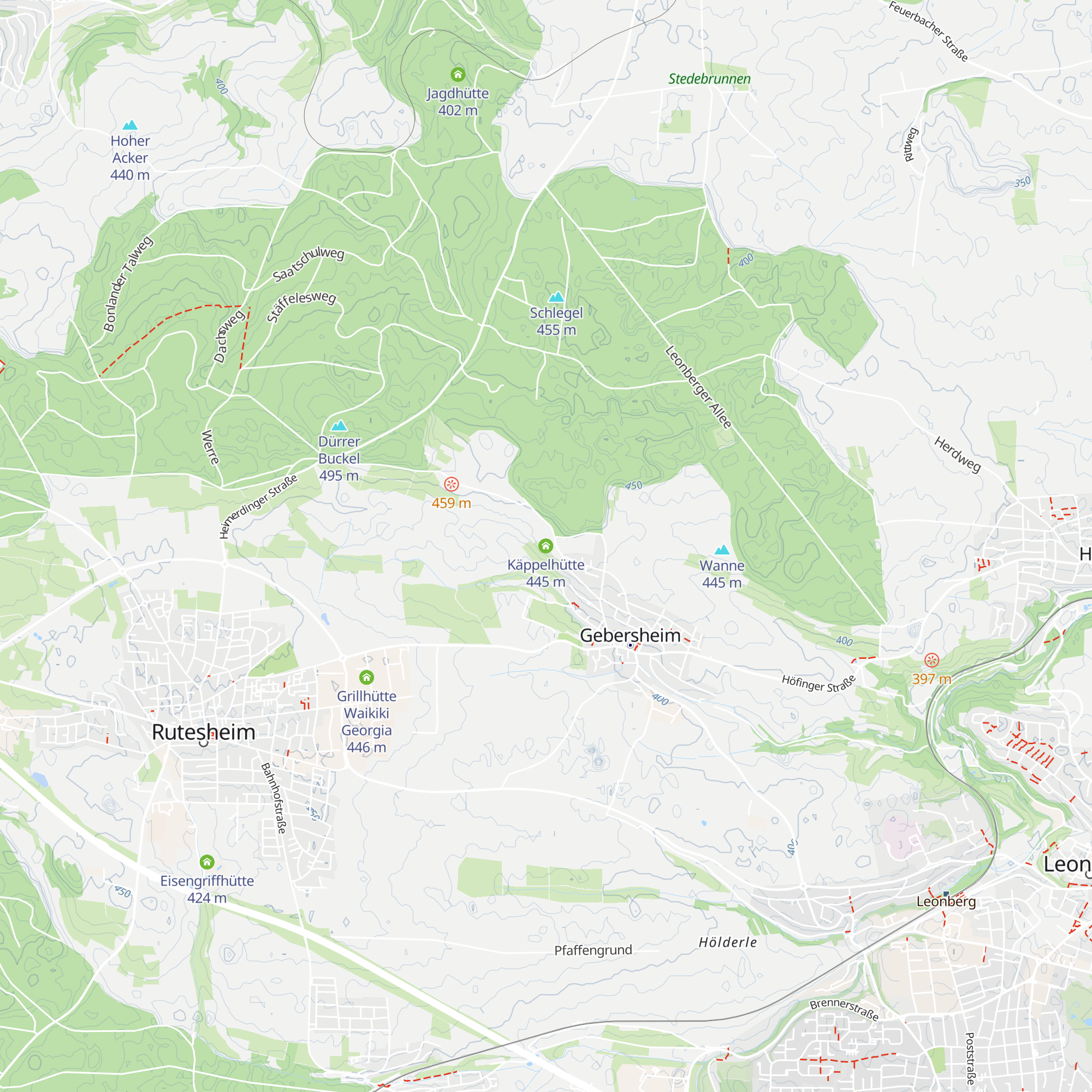 Käppelhütte map