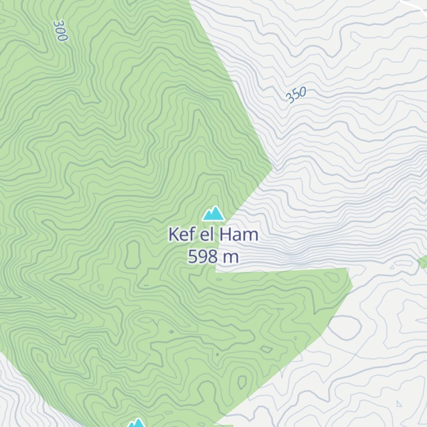Map of Kef el Ham