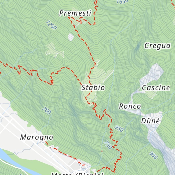 Map of Ostello di Stabbio