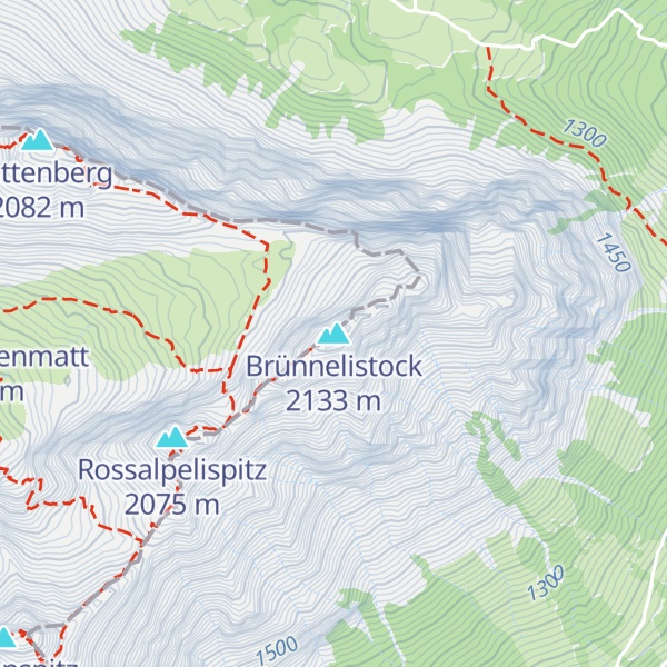 Map of Brünnelistock