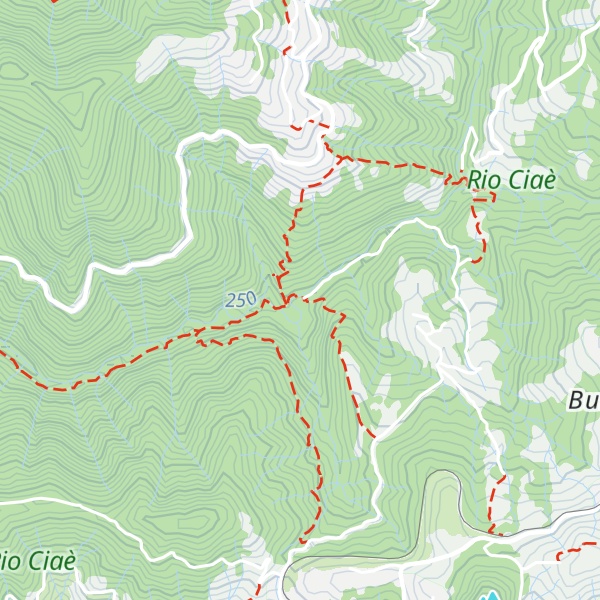Map of Rifugio Ciaè