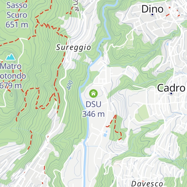 Map of DSU