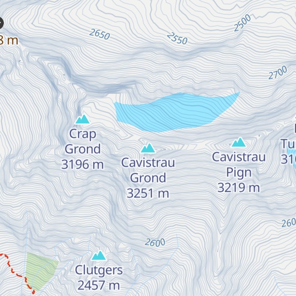 Map of Cavistrau Grond