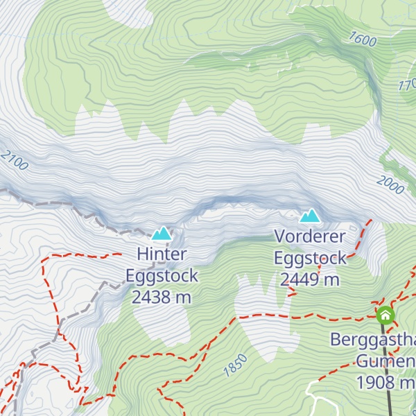 Map of Mittler Eggstock