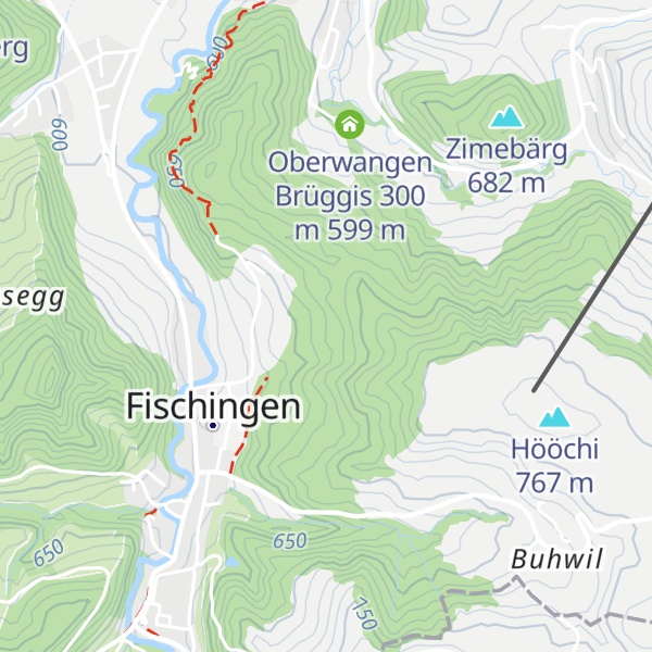 Map of Hütte Hofholz