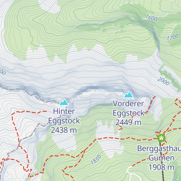 Map of Eggstock-Biwakhütte