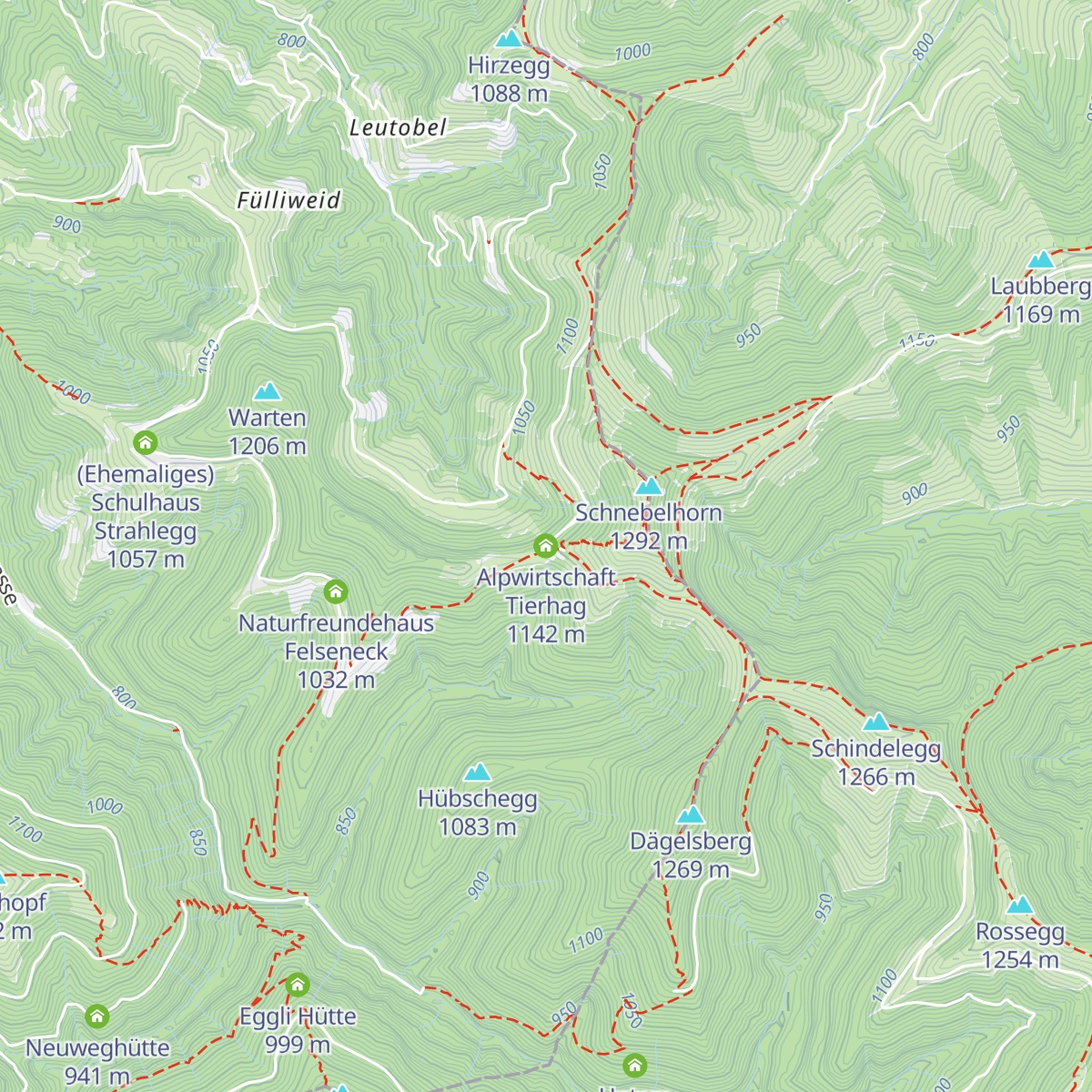 Alpwirtschaft Tierhag map