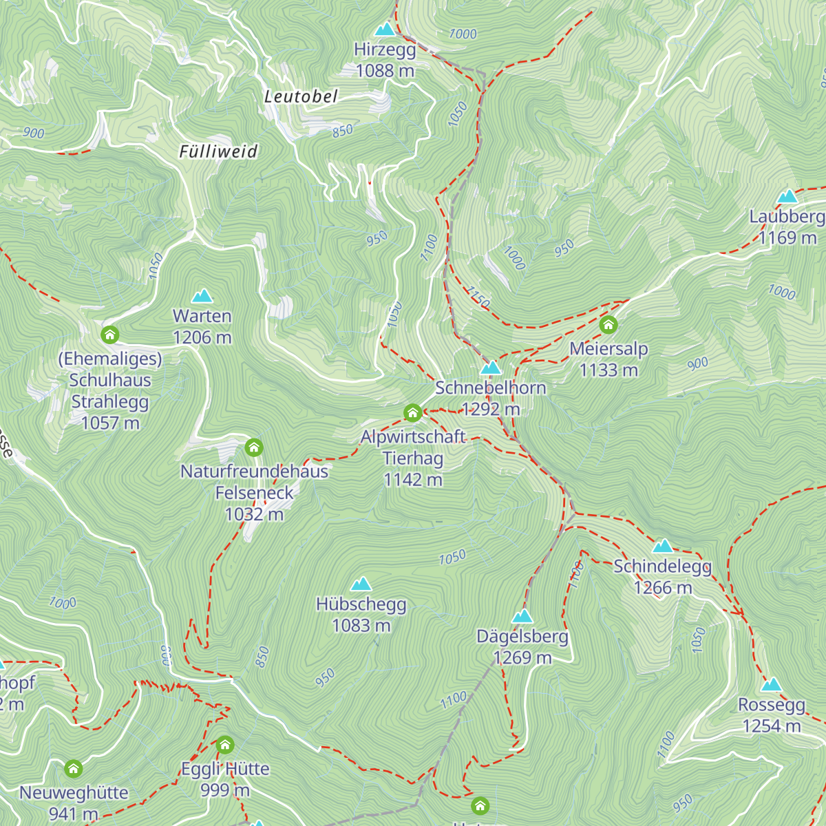 Alpwirtschaft Tierhag map