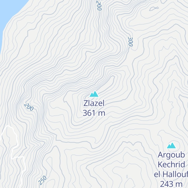 Map of Zlazel