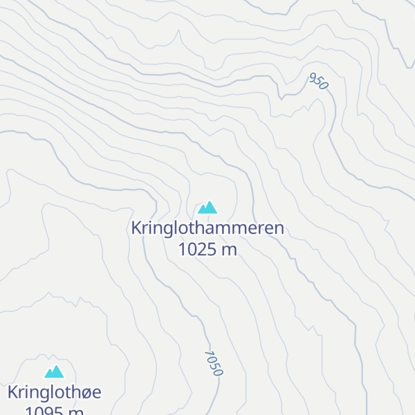 Map of Kringlothammeren