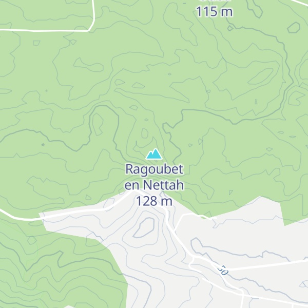 Map of Ragoubet en Nettah