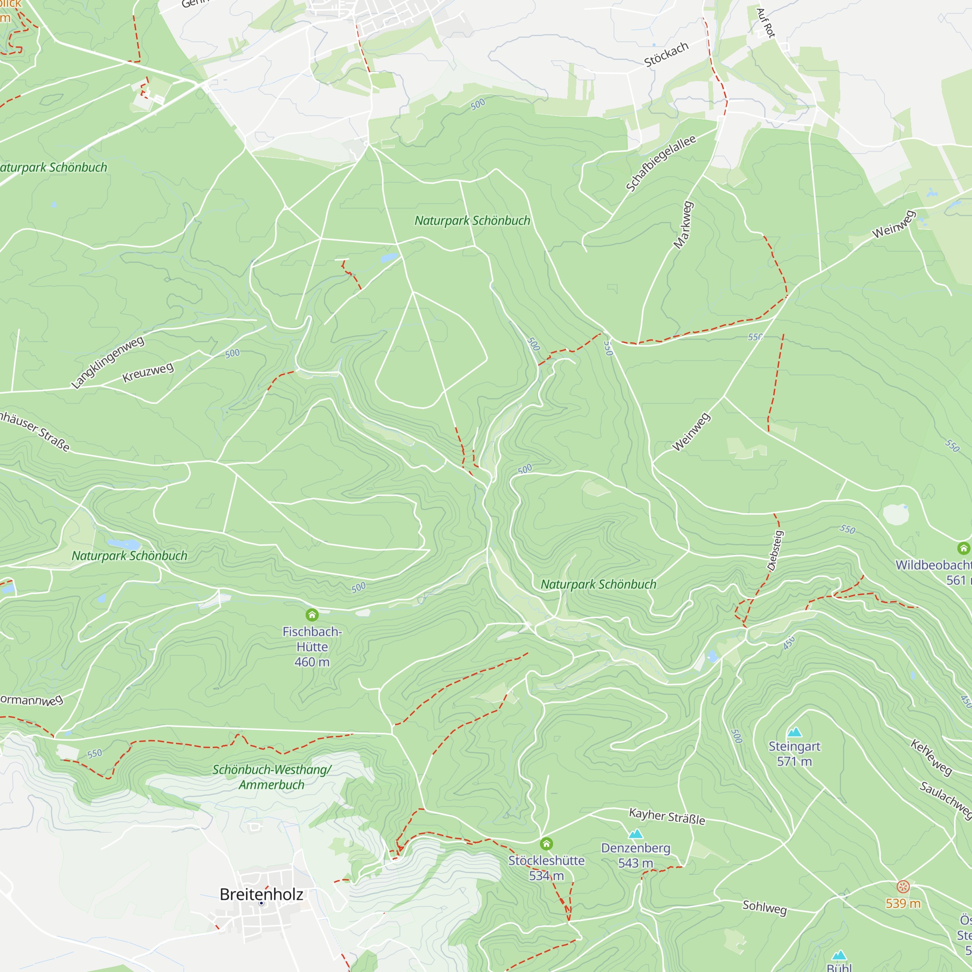 Lindachspitzhütte map