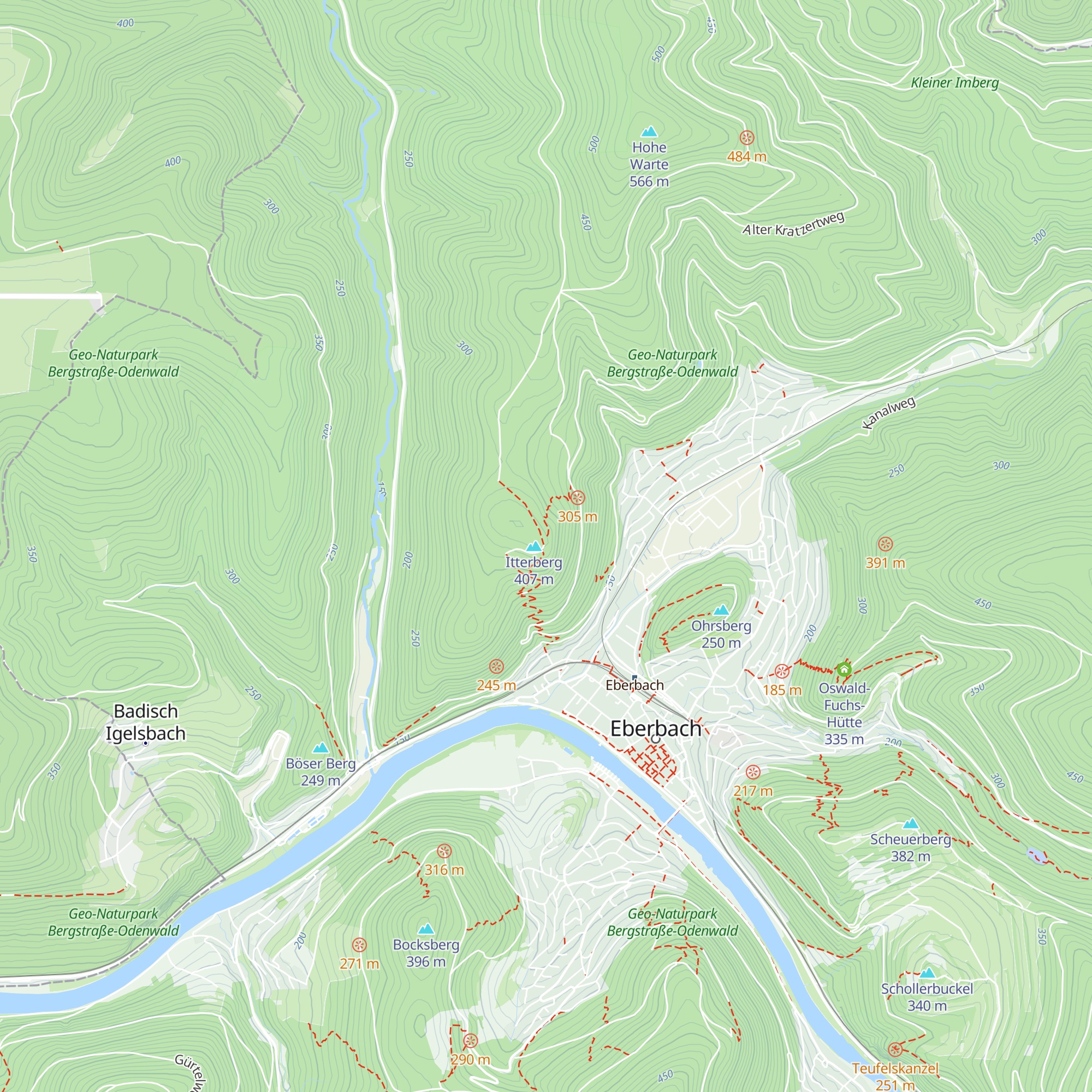 Albrecht von Göler Hütte map