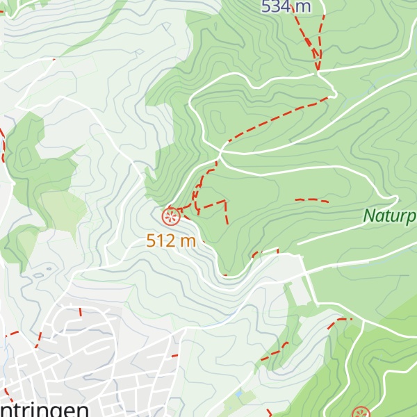 Map of Schönbuchspitz