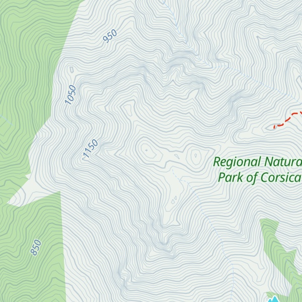 Map of Punta di Furchiccioli