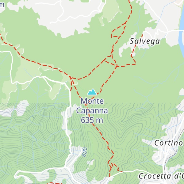 Map of Monte Capanna