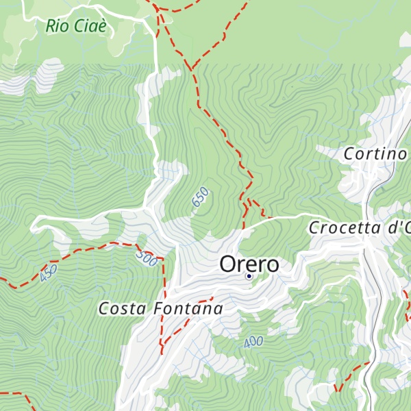 Map of Monte Carmo