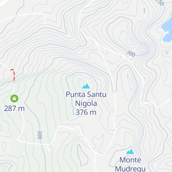Map of Punta Santu Nigola