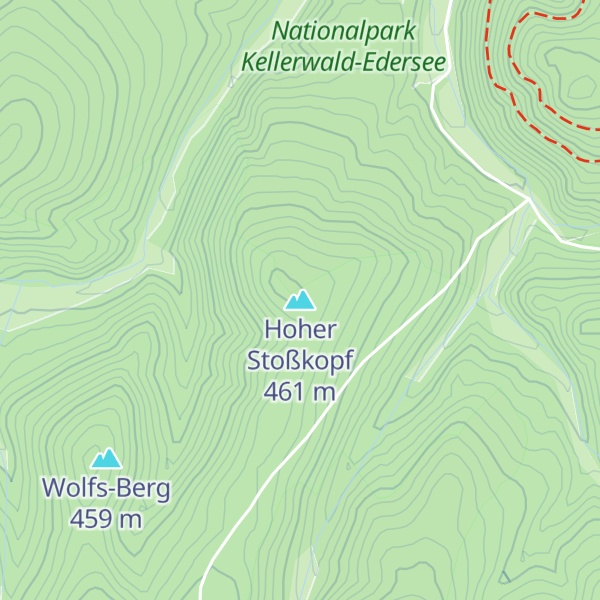 Map of Hoher Stoßkopf