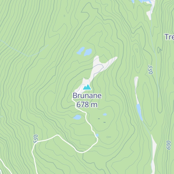 Map of Brunane