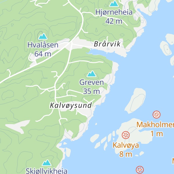 Map of Kvennomsheia
